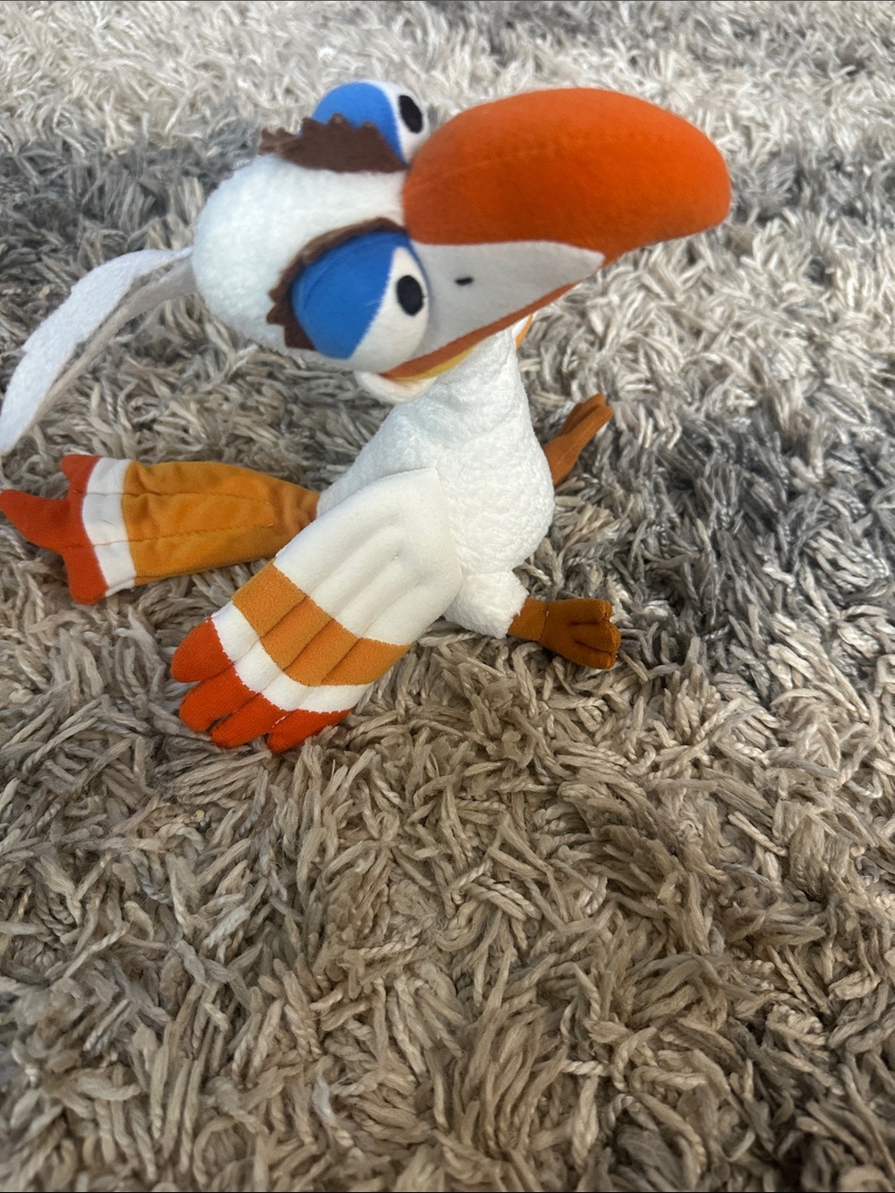 Disney Broadway Musical Edition The Lion King White Zazu Plush Stuffed Bird EUC